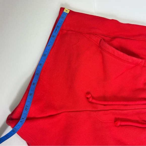 Champion Women’s Athletic Red Y2K Med Shorts with Logo - Picture 7 of 8